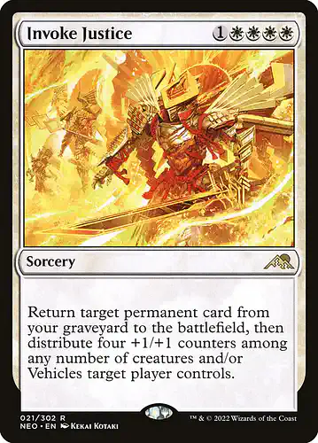 Invoke Justice - neo Spoiler