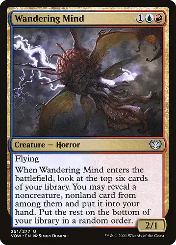 Wandering Mind - vow Spoiler