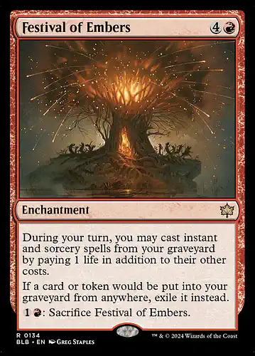 Festival of Embers - blb Spoiler