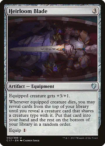 Heirloom Blade - c17 Spoiler