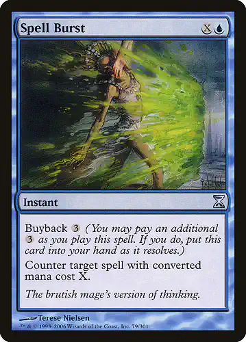 Spell Burst - tsp Spoiler