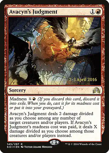 Avacyn's Judgment - soi Spoiler