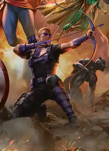 Hawkeye, Trick Shot - msh Spoiler