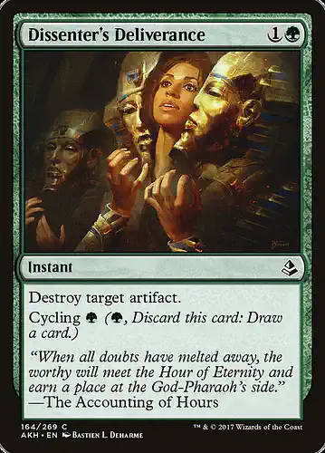 Dissenter's Deliverance - akh Spoiler