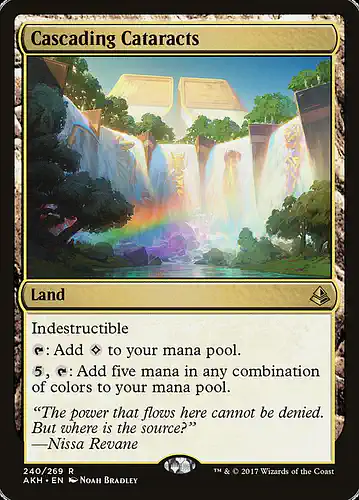 Cascading Cataracts - akh Spoiler