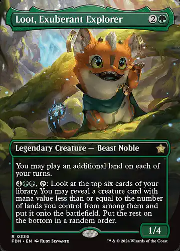 Loot, Exuberant Explorer - fdn Spoiler