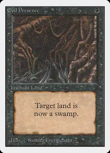 Evil Presence - 2ed Spoiler