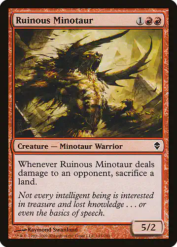 Ruinous Minotaur - zen Spoiler