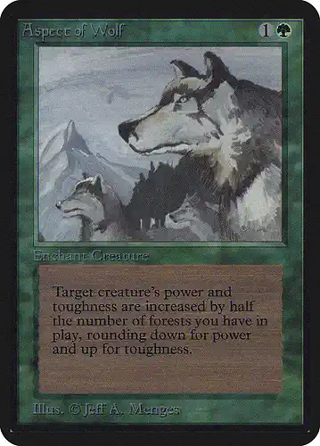 Aspect of Wolf - lea Spoiler