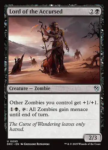 Lord of the Accursed - drc Spoiler