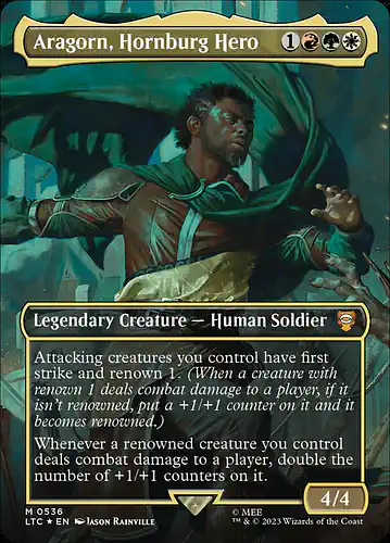 Aragorn, Hornburg Hero - ltc Spoiler