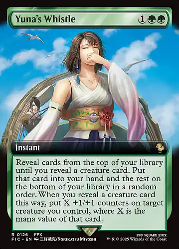 Yuna's Whistle - fic Spoiler