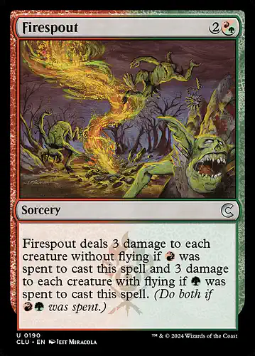 Firespout - clu Spoiler