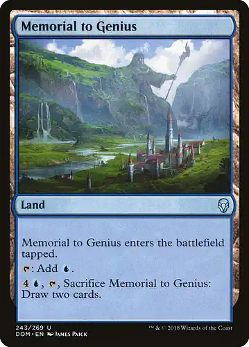 Memorial to Genius - dom Spoiler