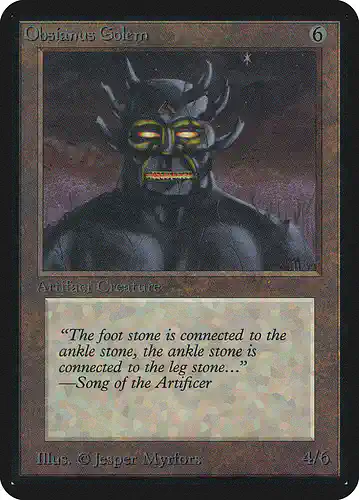Obsianus Golem - lea Spoiler