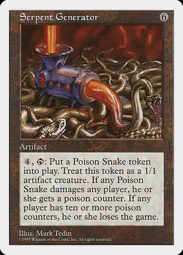 Serpent Generator - 5ed Spoiler