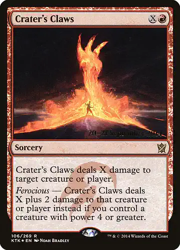 Crater's Claws - ktk Spoiler