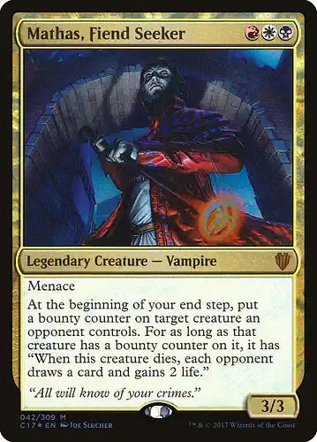 Mathas, Fiend Seeker - c17 Spoiler