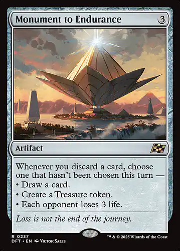 Monument to Endurance - dft Spoiler