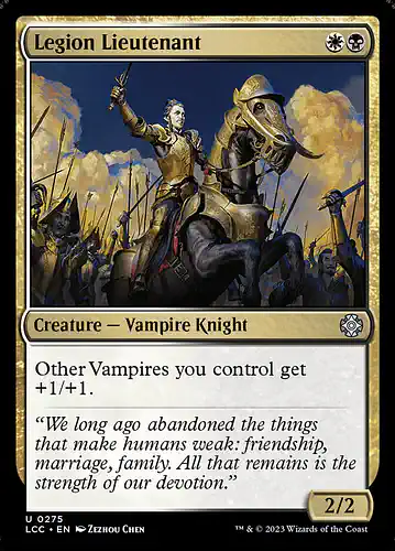 Legion Lieutenant - lcc Spoiler