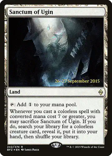 Sanctum of Ugin - bfz Spoiler