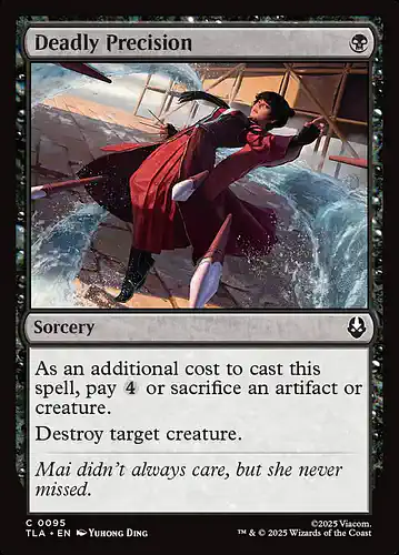 Deadly Precision - tla Spoiler