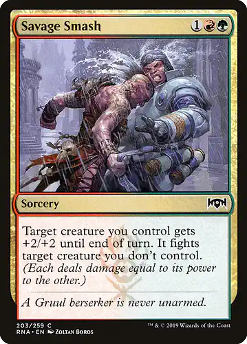 Savage Smash - rna Spoiler