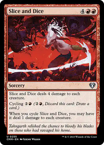 Slice and Dice - cmm Spoiler