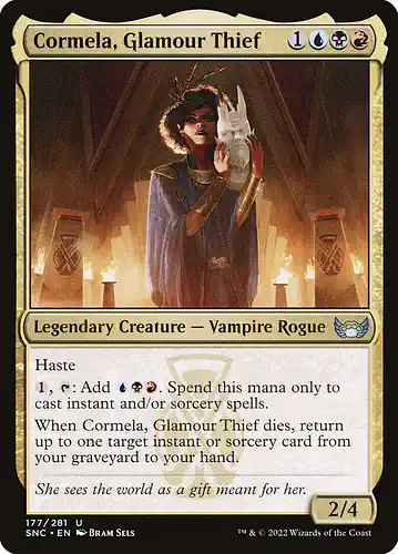 Cormela, Glamour Thief - snc Spoiler