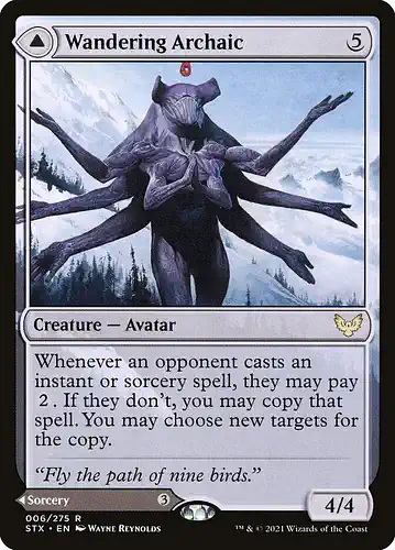 Wandering Archaic - stx Spoiler