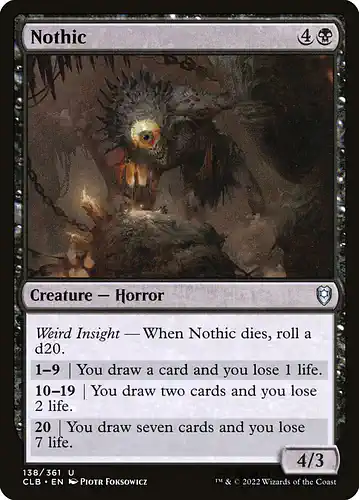 Nothic - clb Spoiler