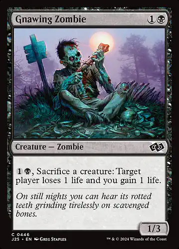 Gnawing Zombie - j25 Spoiler