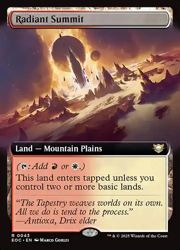 Radiant Summit - eoc Spoiler