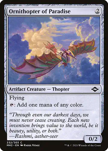 Ornithopter of Paradise - mh2 Spoiler
