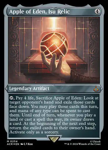 Apple of Eden, Isu Relic - acr Spoiler