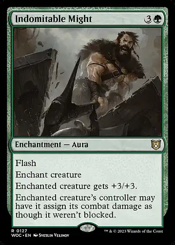 Indomitable Might - woc Spoiler
