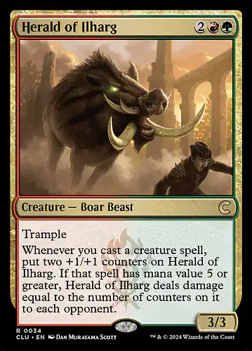 Herald of Ilharg - clu Spoiler