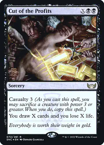 Cut of the Profits - snc Spoiler