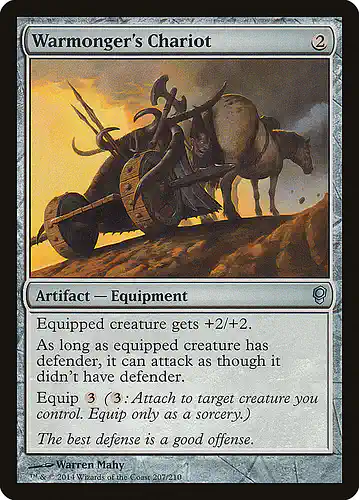 Warmonger's Chariot - cns Spoiler