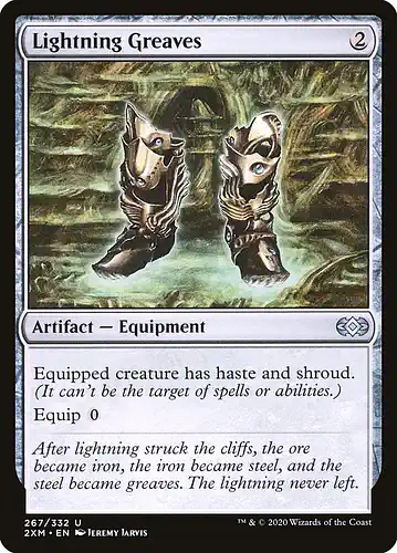 Lightning Greaves - 2xm Spoiler