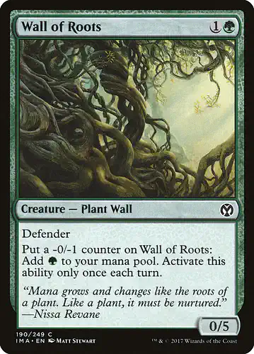 Wall of Roots - ima Spoiler