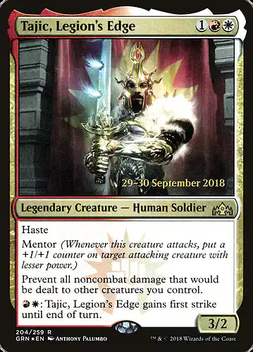 Tajic, Legion's Edge - grn Spoiler