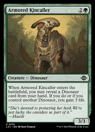 Armored Kincaller - lci Spoiler