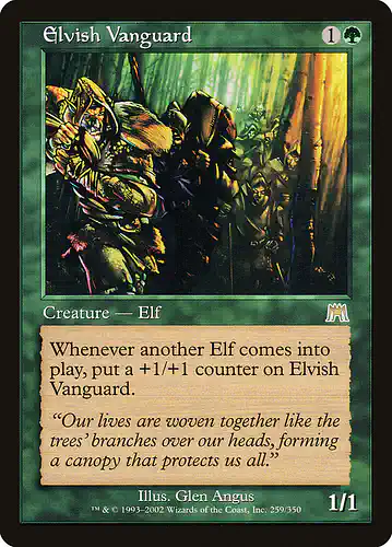 Elvish Vanguard - ons Spoiler