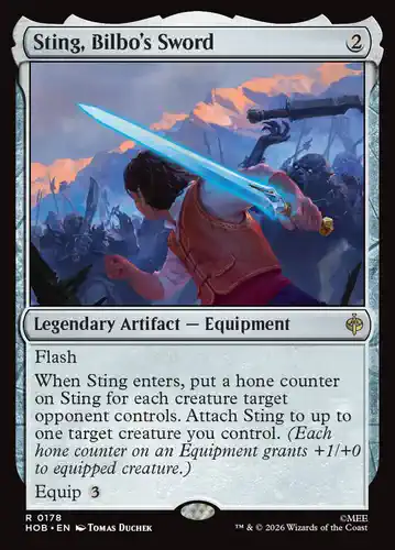 Sting, Bilbo's Sword - hob Spoiler