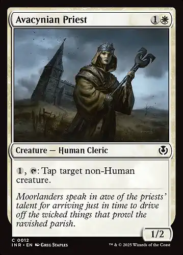 Avacynian Priest - inr Spoiler