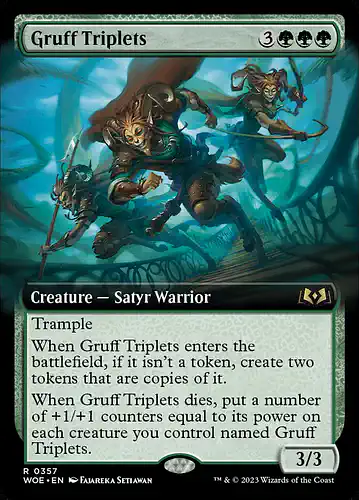 Gruff Triplets - woe Spoiler
