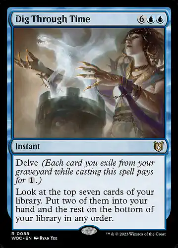 Dig Through Time - woc Spoiler