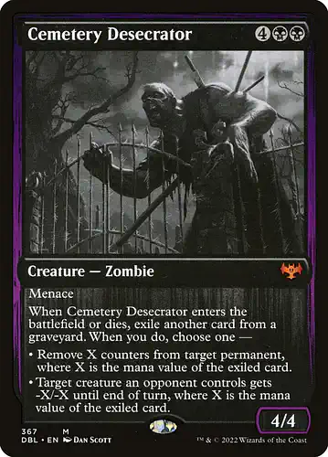 Cemetery Desecrator - dbl Spoiler