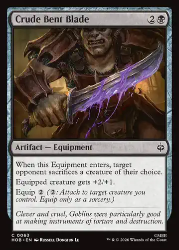 Crude Bent Blade - hob Spoiler